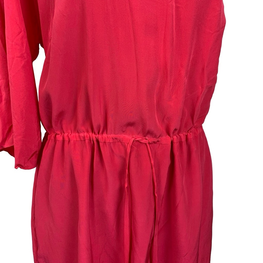 Trina Turk Pink One Shoulder Cocktail Dress - Picture 6 of 10